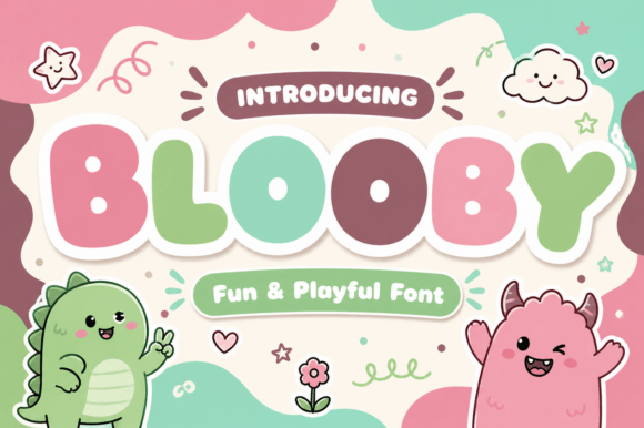 Blooby Font: Bold, Whimsical, and Ready for Campaigns