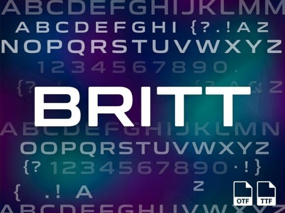 Britt Font for Creative Makers