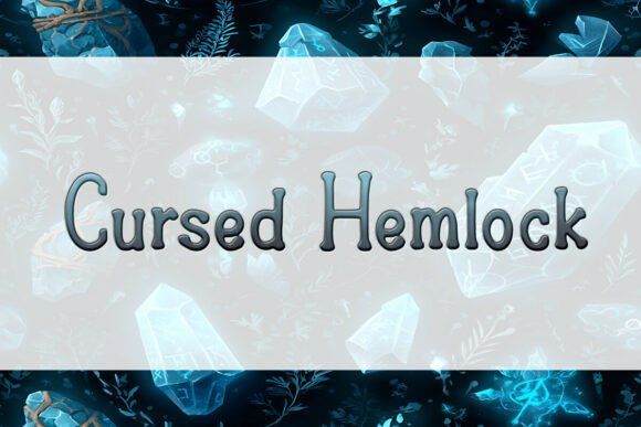 Cursed Hemlock Font