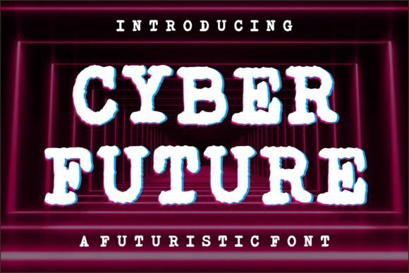 Cyber Future Font for Bold Web Design