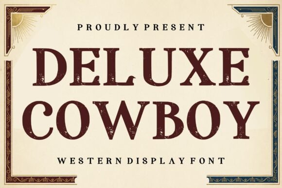 Deluxe Cowboy Font Review