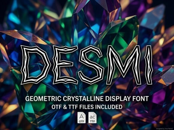 Desmi: A Modern Display Font for Bold Branding