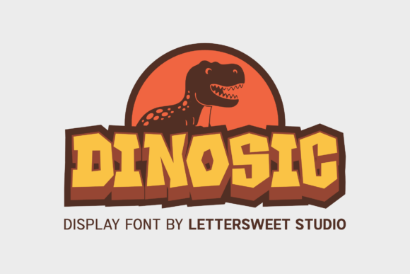 Dinosic Font for Creative Makers