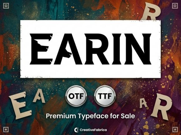 Earin: A Bold Typeface for Impactful Design