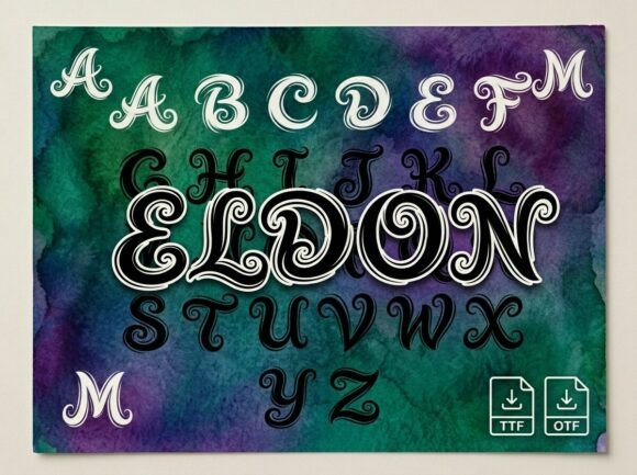 Eldon Font for Ethereal Branding