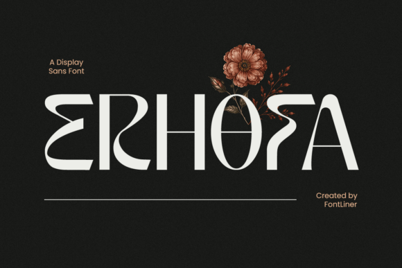 Erfoha: A Display Font for Modern Design