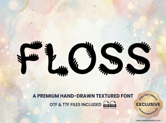Floss Font: A Bold Display for Digital Campaigns