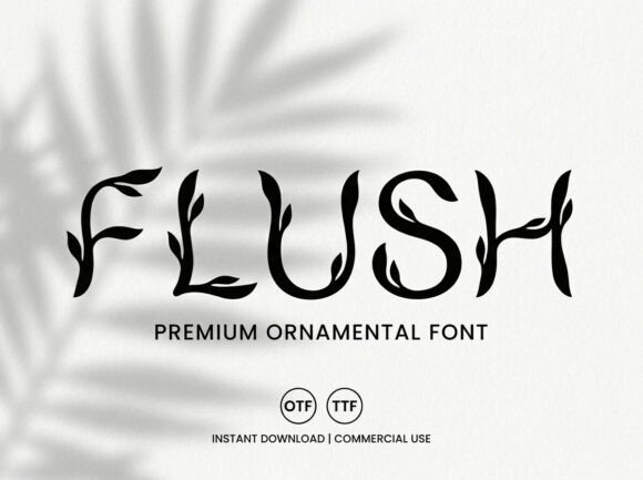 Flush: A Bold Font for Your Brand