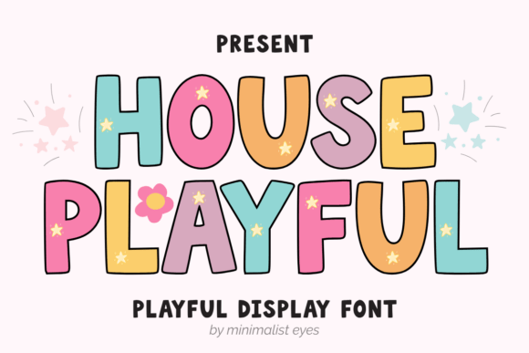 House Playful Font for Branding