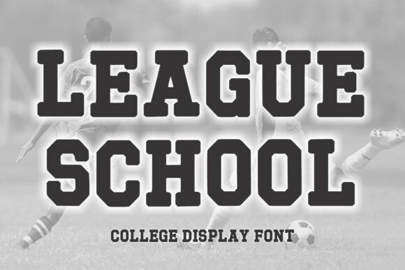 League School: A Bold Font for Winter Branding