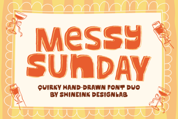 Messy Sunday Font for Creative Brands