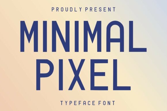 Minimal Pixel Font for Creative Projects