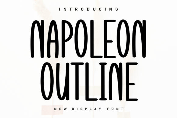 Napoleon Outline Font Review