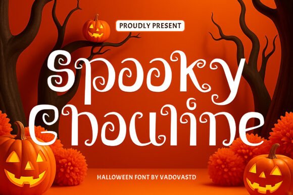 Spooky Ghouline: A Font for Wicked Whimsy