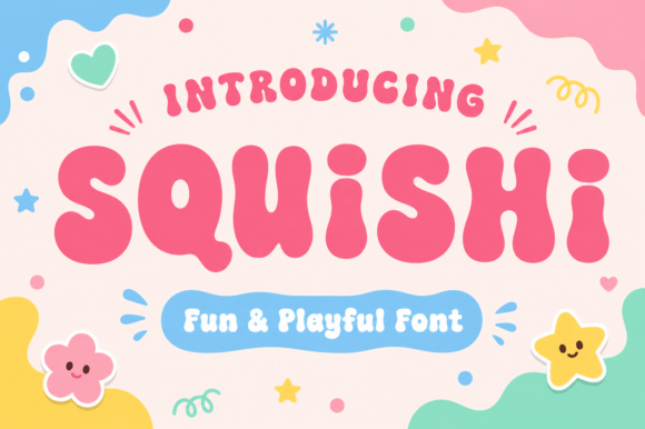 Squishi Font for Creative Makers
