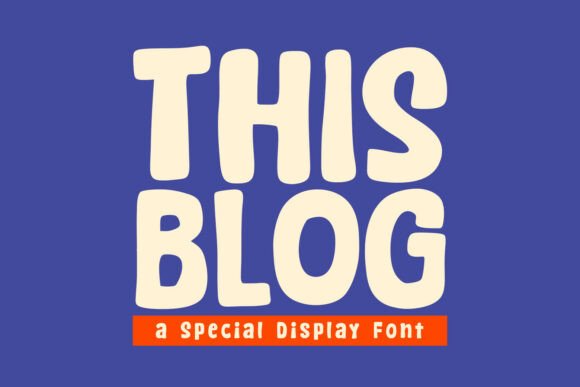 This Blog Font for Creative Campaigns