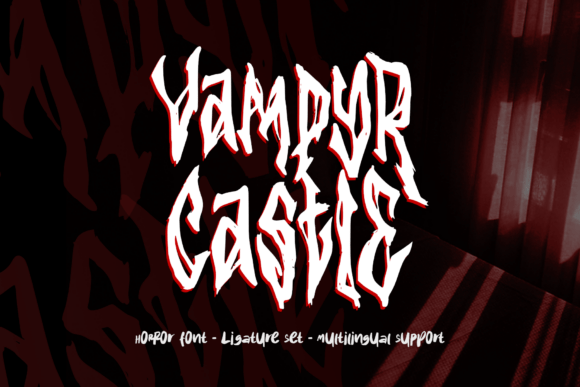 Vampyr Castle Font for Creative Projects