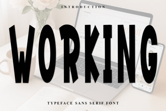 Working Font for Festive Web Design